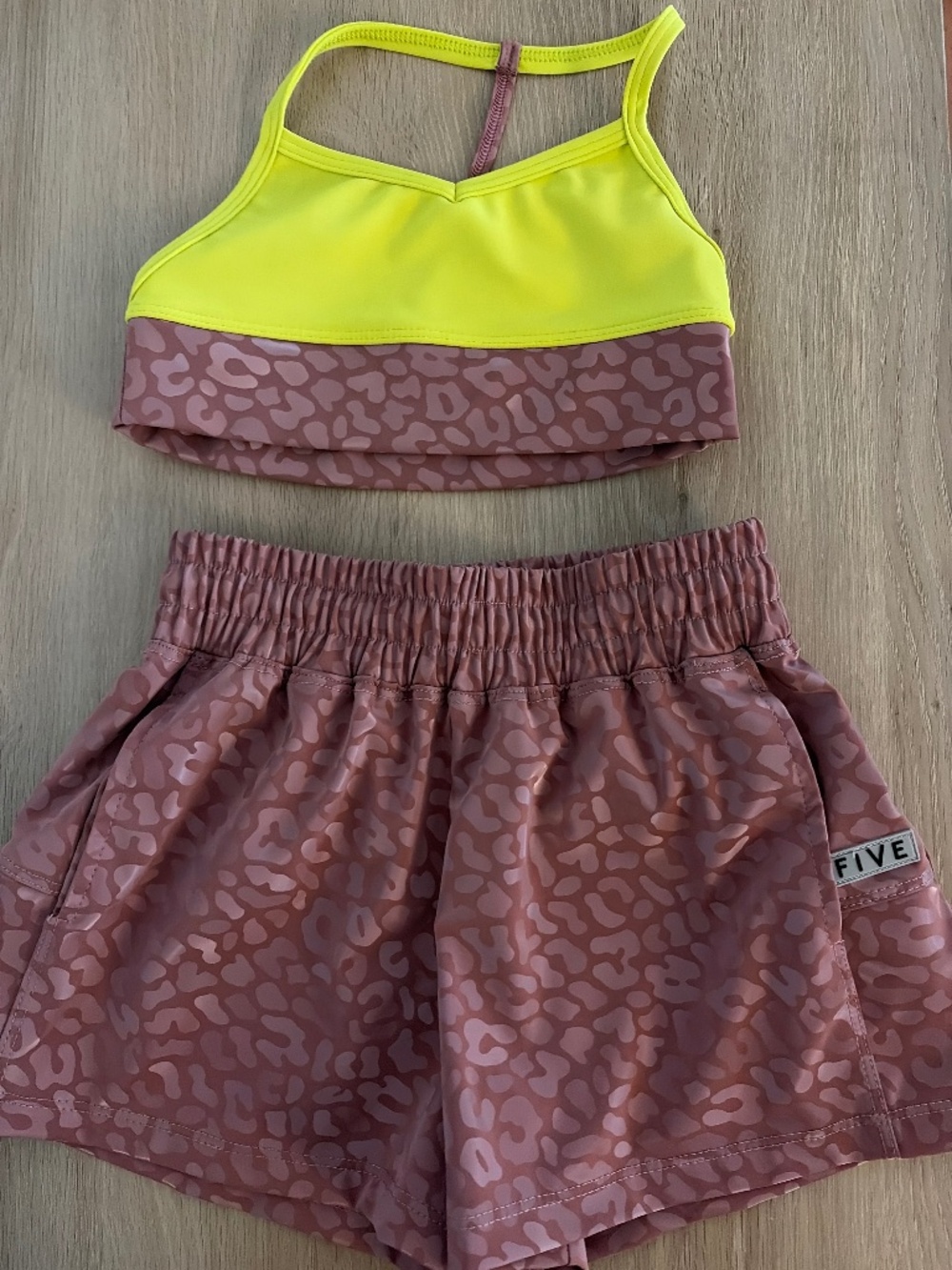 Five dancewear set youth large